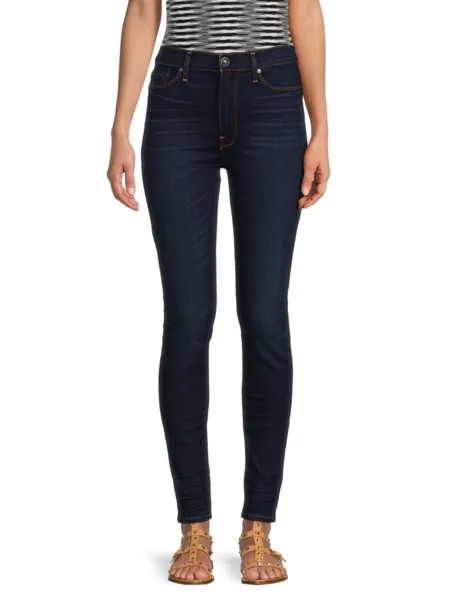 Джинсы скинни Barbara с высокой посадкой Hudson, цвет Dark Wash