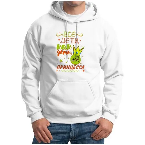 Худи CoolPodarok, размер 44, белый