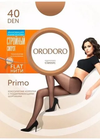 Колготки Orodoro Primo, 40 den, размер 2, черный