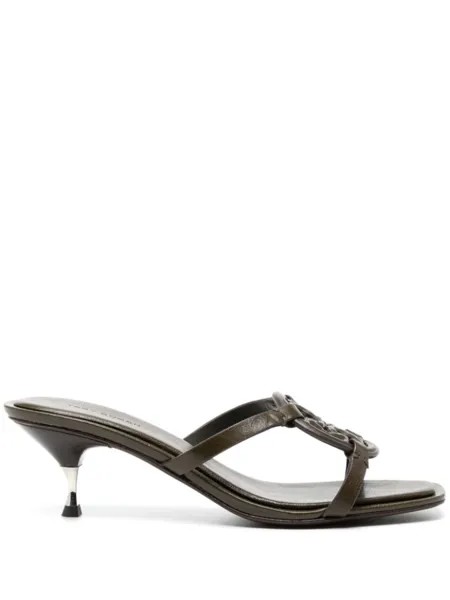 Tory Burch босоножки Geo Bombe Miller 55, зеленый