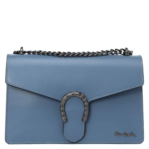 Сумка женская Pierre Cardin 1923 BOX сине-голубой, 19х29х7 см