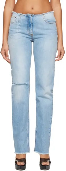 Синие джинсы с бахромой 1017 ALYX 9SM