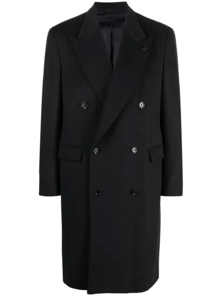 Lardini двубортное пальто, синий