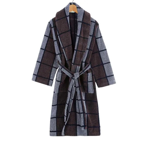 Домашний халат мужской Arya Jaylin коричневый 2XL