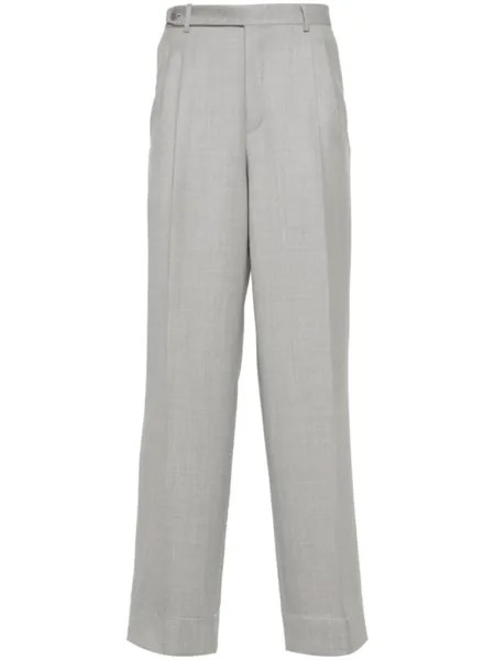 Brioni брюки Capri свободного кроя, серый