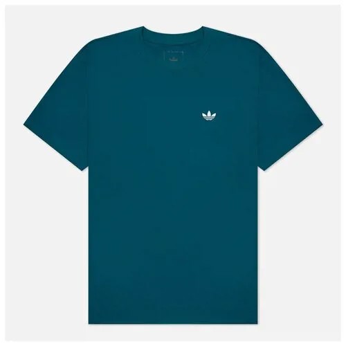 Мужская футболка adidas Skateboarding 4.0 Logo зелёный , Размер XL