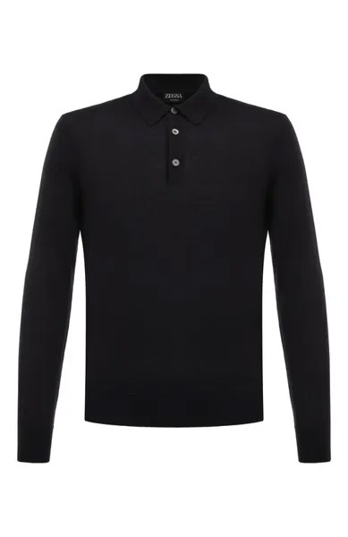 Поло из кашемира и шелка Zegna