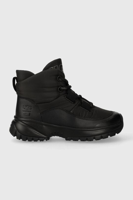 Зимние ботинки Yose Puffer с кружевом Ugg, черный