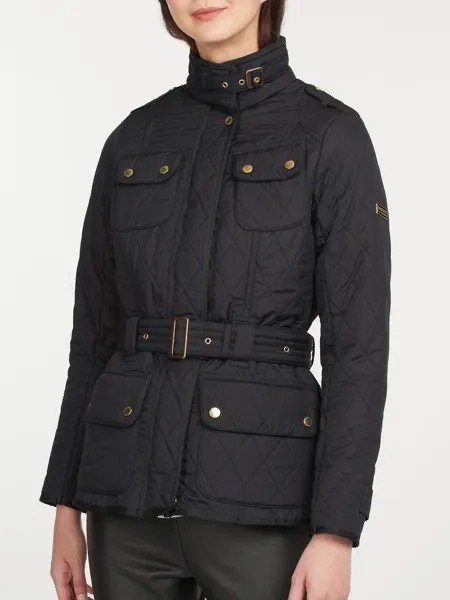 Стеганая куртка Barbour International Monaco, темно-синяя