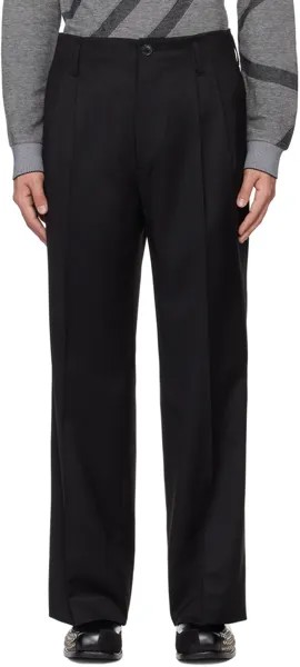 Черные брюки со складками Vivienne Westwood