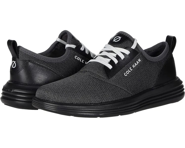 Кроссовки Cole Haan Grandsport Journey Knit Sneaker, цвет Black/Magnet/Optic White