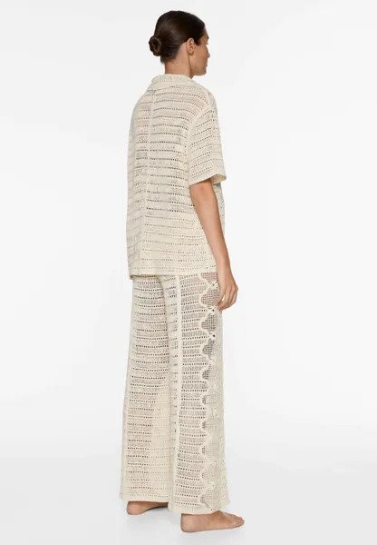 Брюки Embroidered OYSHO, камень
