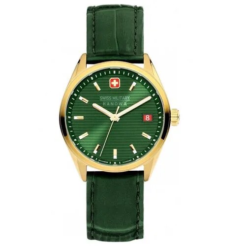 Наручные часы Swiss Military Hanowa Land SMWLB2200211, зеленый, золотой