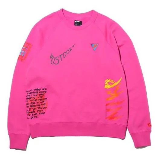 Толстовка Nike Sportswear Sweatshirt For Men Purple/Red, красный