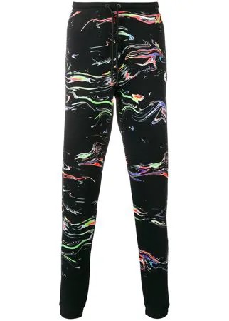 Marcelo Burlon County of Milan спортивные брюки с принтом