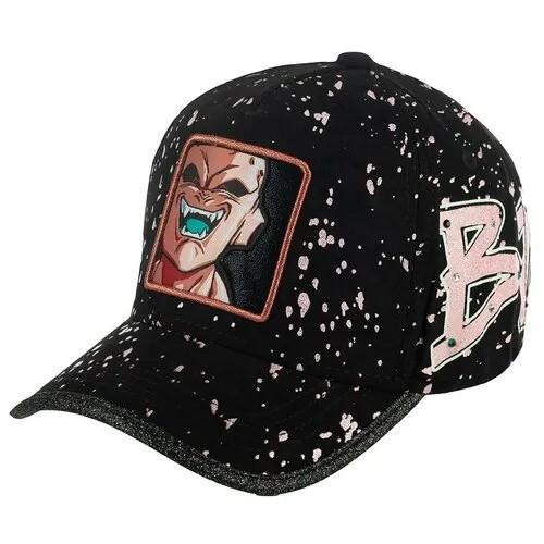 Бейсболка CAPSLAB арт. CL/DBZ/TAG/1/BUU Dragon Ball Majin Buu (черный / розовый), размер UNI
