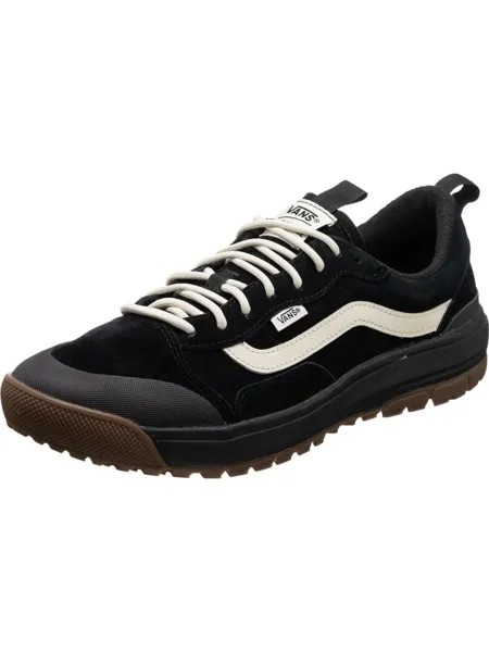 Кроссовки на шнуровке Vans, цвет black/classic gum