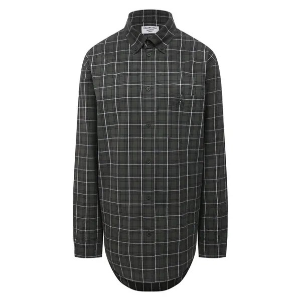 Хлопковая рубашка Balenciaga