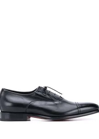 Santoni оксфорды на шнуровке