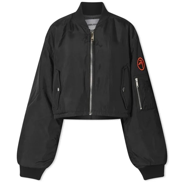 Куртка Ambush Cropped Patch Bomber, цвет Tap Shoe No Color