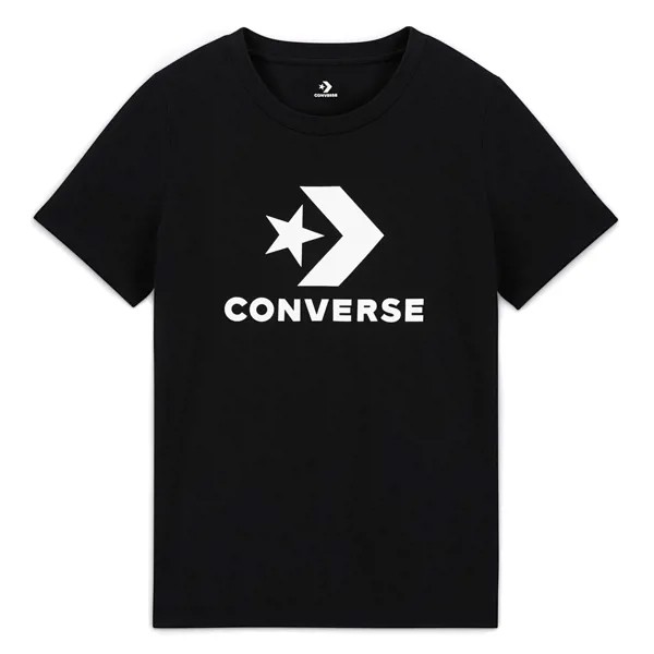 Converse Boosted Star Chevron Crew Neck Short Sleeve T-Shirt