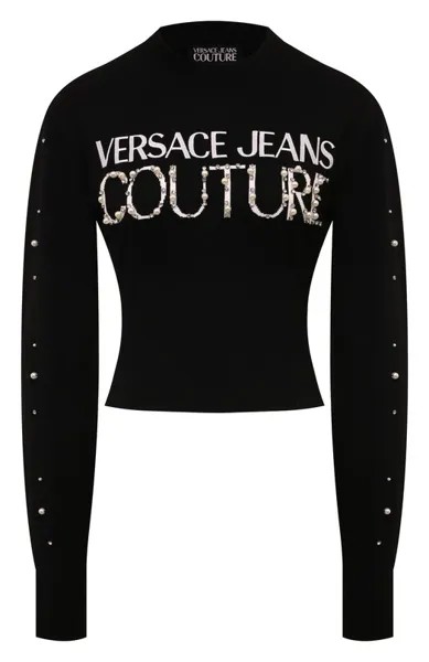 Пуловер из вискозы Versace Jeans Couture