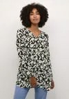 Туника AMBER V-NECK Kaffe, черный