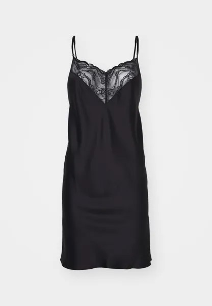 Ночная рубашка CHEMISE Calvin Klein, черный