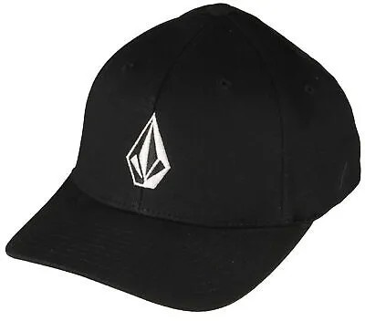 Кепка Volcom Boys Full Stone Flexfit — черная — новинка