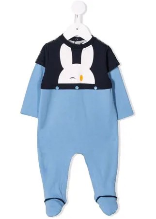 Emporio Armani Kids пижама с принтом