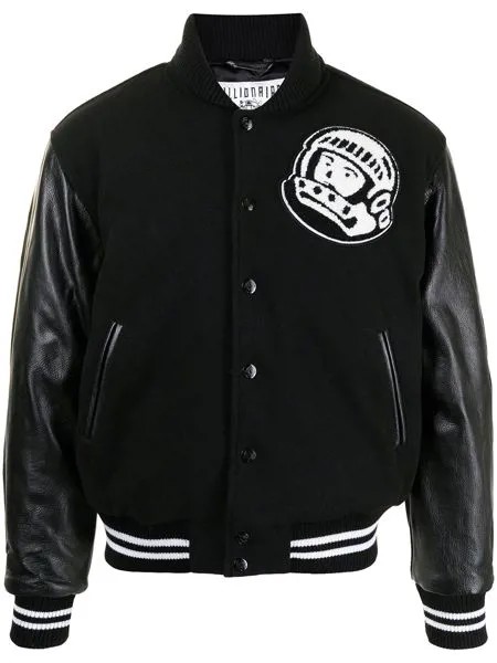 Billionaire Boys Club бомбер Astro с кожаными рукавами