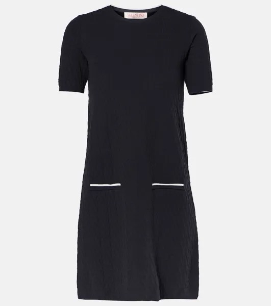 Мини-Платье Toile Iconographe Valentino, синий