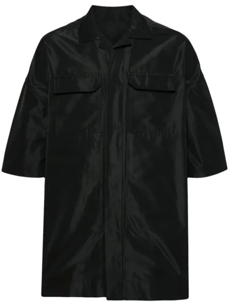 Rick Owens рубашка оверсайз Magnum Tommy, черный