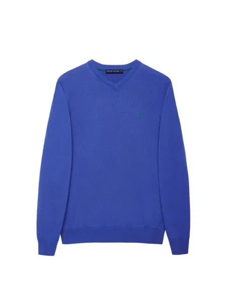Пуловер Polo Club, цвет indigo blau