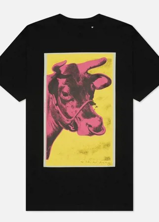 Мужская футболка maharishi Warhol Lunar Ox, цвет чёрный, размер S