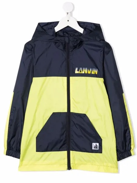 LANVIN Enfant куртка с капюшоном и логотипом