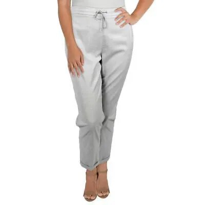 Женские укороченные брюки серого цвета из мериносовой шерсти Fabiana Filippi XXL BHFO 6899