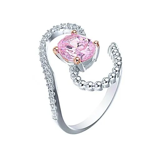 Кольцо ELEMENT47 серебро, 925 проба, фианит, размер 18