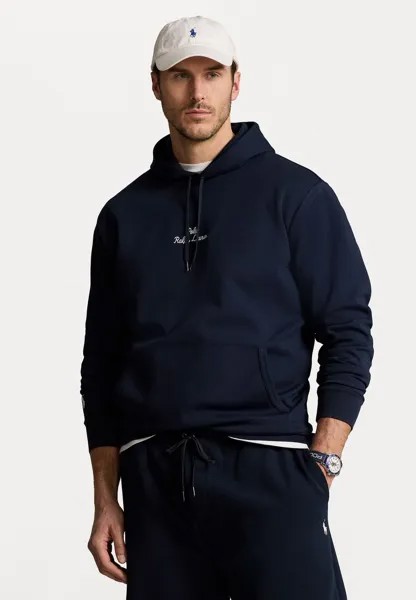 Толстовка с капюшоном Polo Ralph Lauren Big & Tall, темно-синий