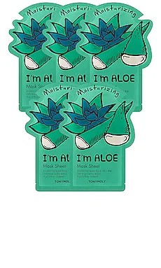 Тканевая маска i'm aloe sheet mask - TONYMOLY