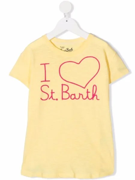 Mc2 Saint Barth Kids футболка с логотипом