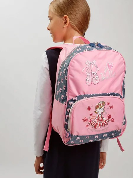 Рюкзак с эргономичной спинкой для девочки