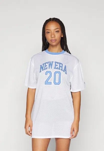 Платье из джерси New Era, белый
