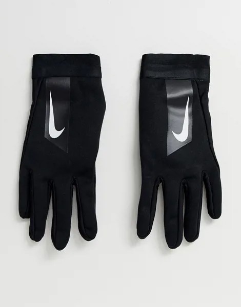 Черные перчатки Nike Football-Черный
