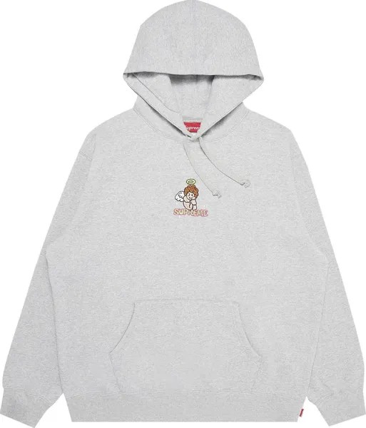 Толстовка Supreme Angel Hooded Sweatshirt 'Heather Grey', серый