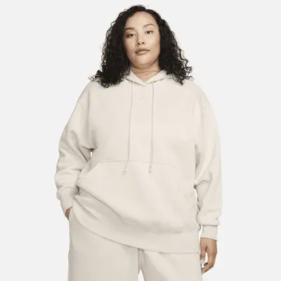Толстовка Nike Sportswear Phoenix Fleece, цвет Light Orewood Brown/Sail