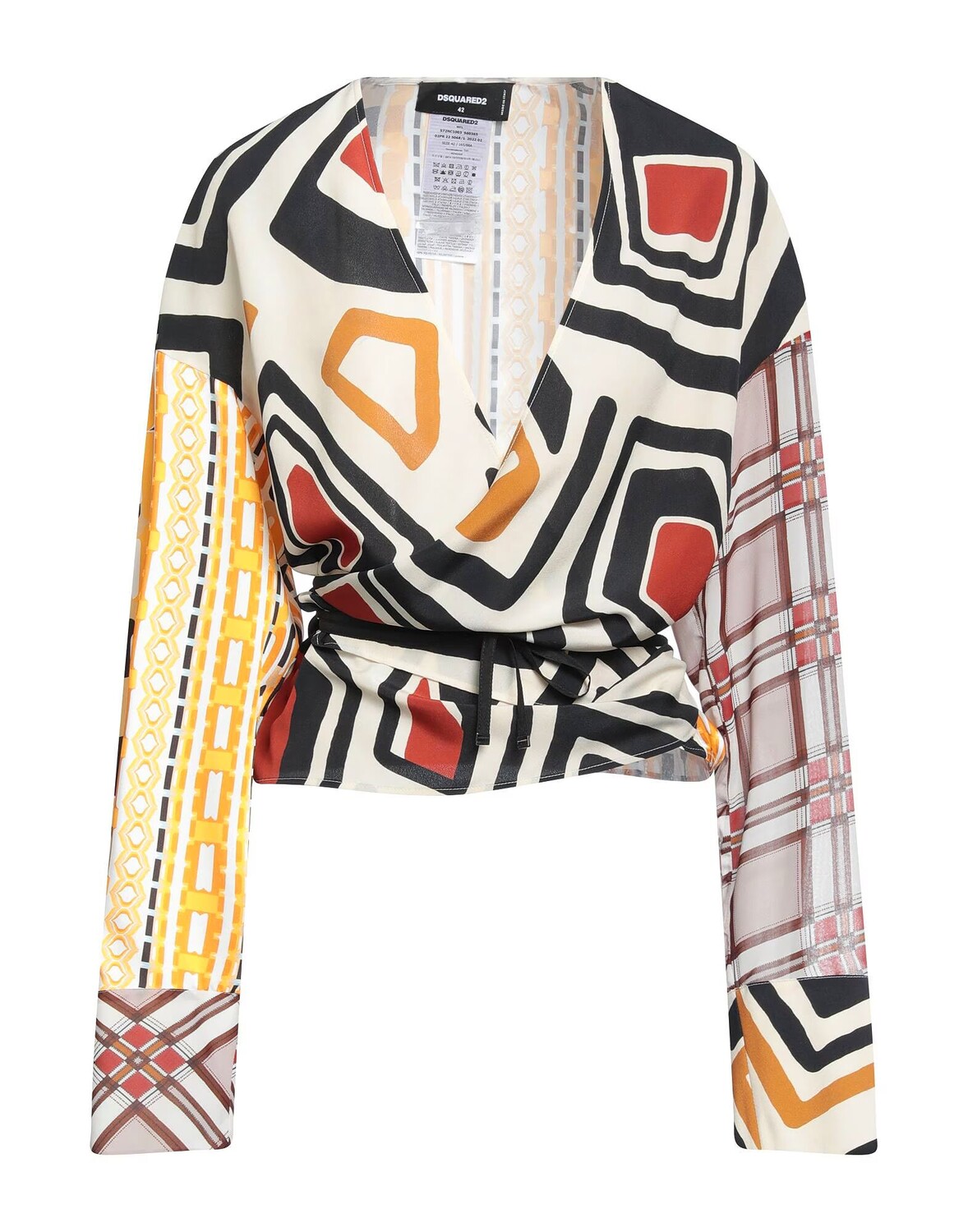 Рубашка Dsquared2, оранжевый