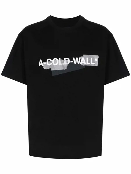 A-COLD-WALL* футболка с логотипом