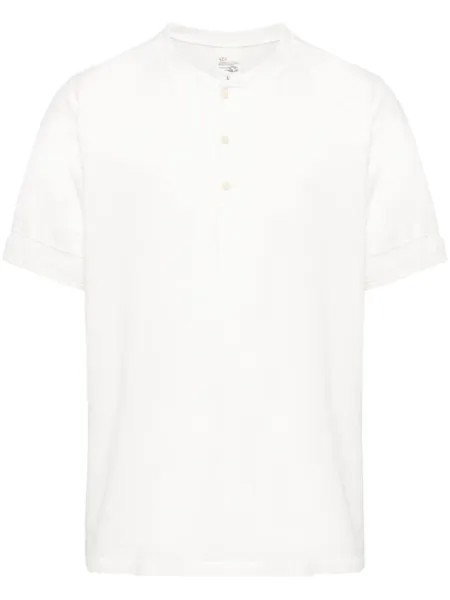 Nudie Jeans футболка Buttoned, белый