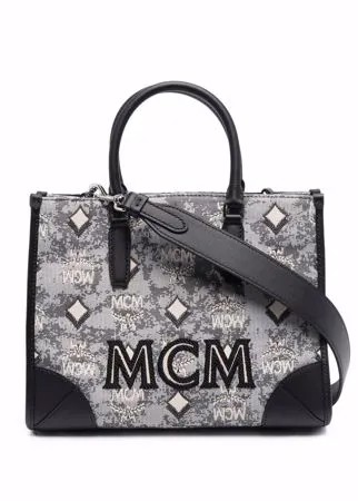 MCM сумка-тоут с монограммой